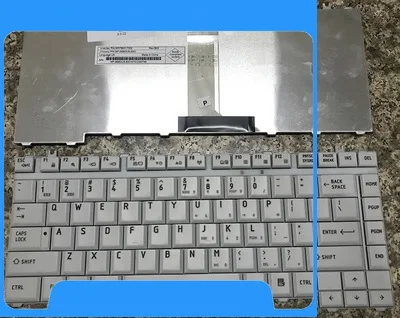 Nuevo teclado blanco para ordenador portátil Toshiba Satellite L455 L450 L455D L450D Qosmio F40 F45 G40 G45 F50 F55