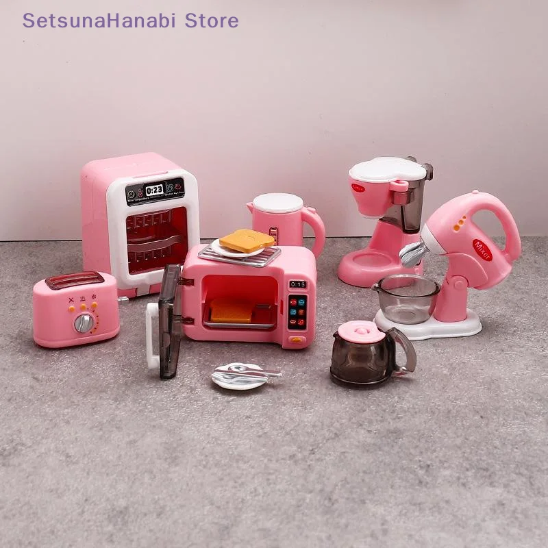 [W]1Set Coffee Machine Egg Beater Home Appliances 1:12 Miniature Decor Accessories
