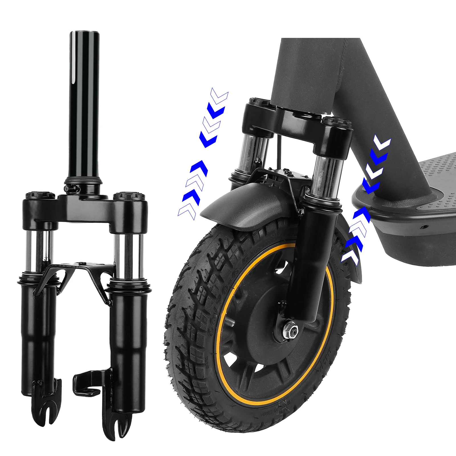 Ulip Max G30 Scooter Upgraded Hydraulic Front Shock Absorber Front Fork Suspension Parts For Segway Ninebot Max G30D G30E G30L P