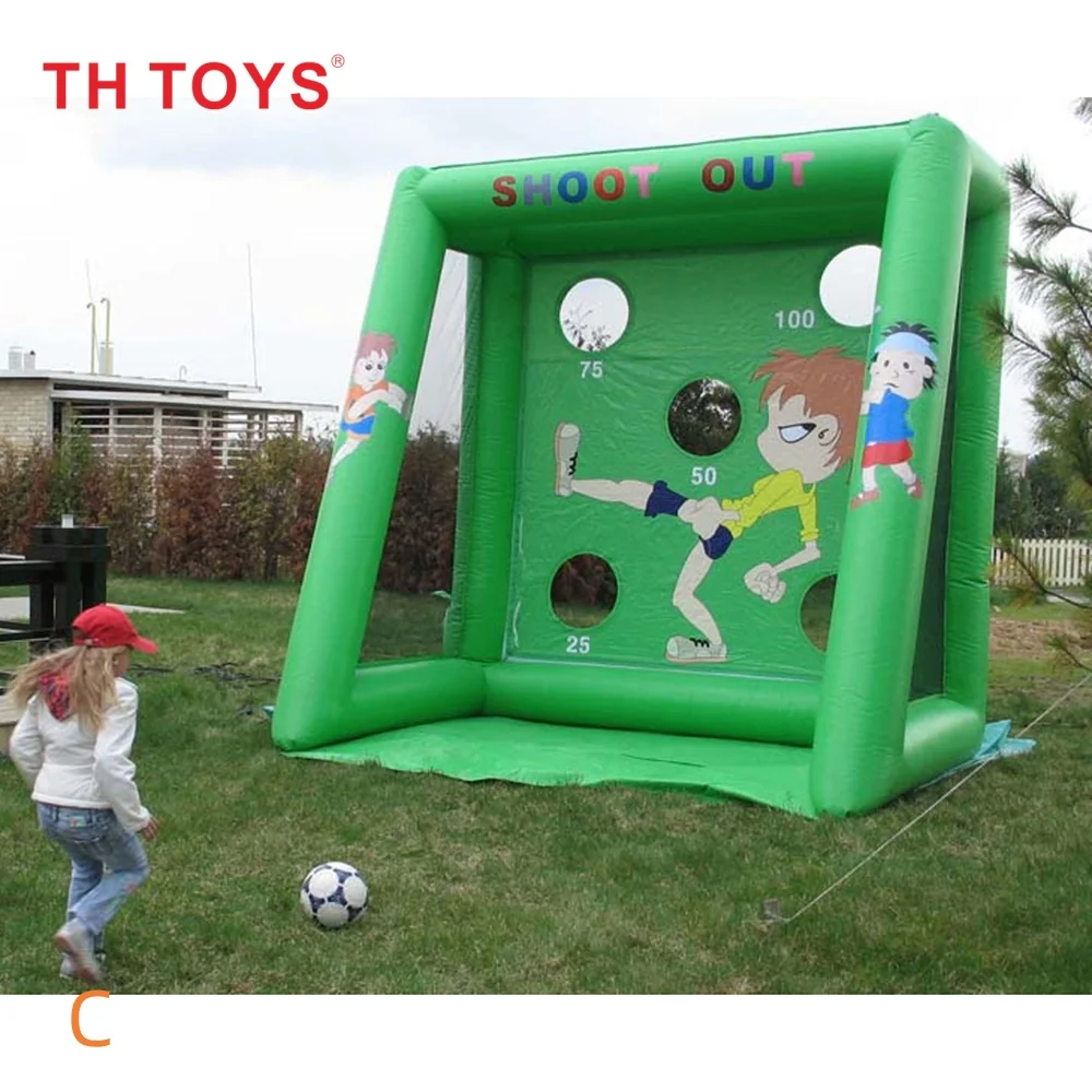 

Быстрая авиадоставка до двери, Надувная футбольная игра для игры в пенальти на открытом воздухе, Спортивная игра для отработки ударов по воротам.