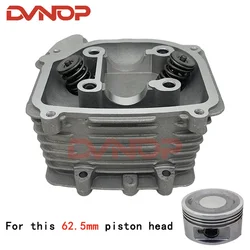 62.5mm Engine Parts Cylinder  Head  Kit for GY6 180cc 200cc 230cc  ATV175 ATV200  ATV Off-Road Vehicle Engines
