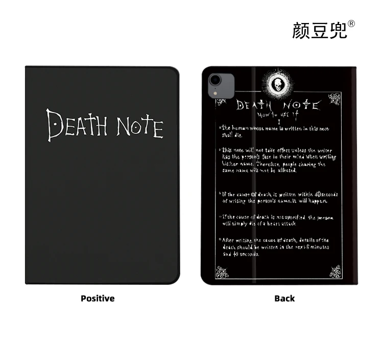 Death Note Anime L·Lawliet  Case For iPad 10.2 9th 10th Air 3 Mini 6 5 Case Luxury Silicone Pro 12.9  11 For iPad Air 4 5 Cases