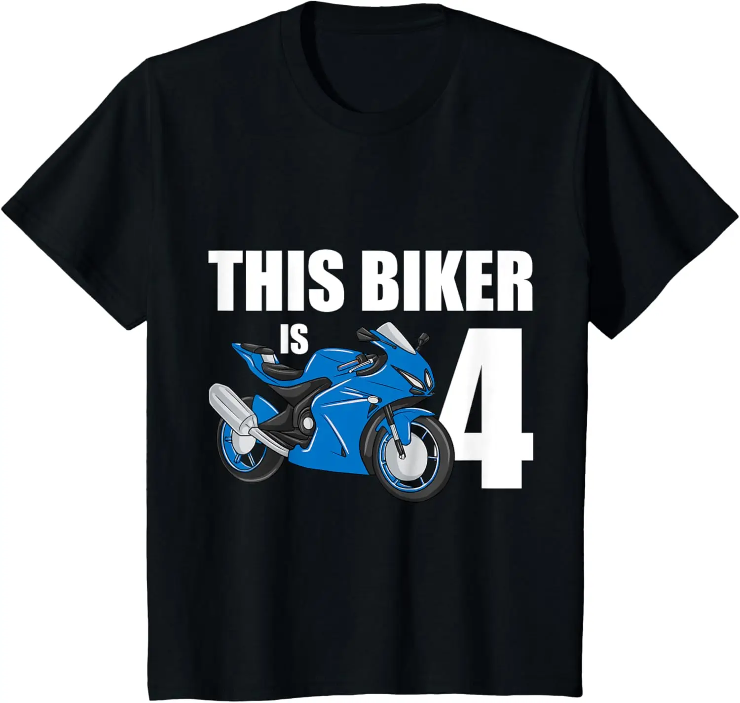 

The latest t-shirt - Kids Motorcycle 4th Birthday 4 Year Old Toddler Boys T-Shirt