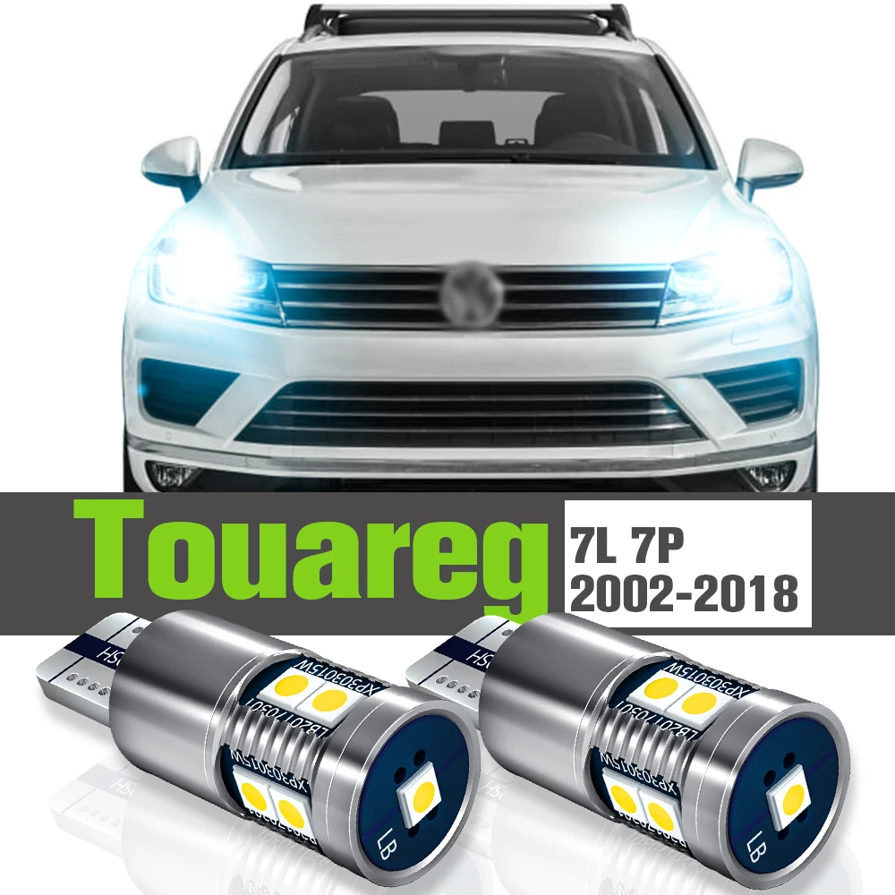 

2x LED Parking Light Accessories Lamp For VW Volkswagen Touareg 7L 7P 2002-2018 2006 2007 2008 2009 2010 2011 2012 2013 2014