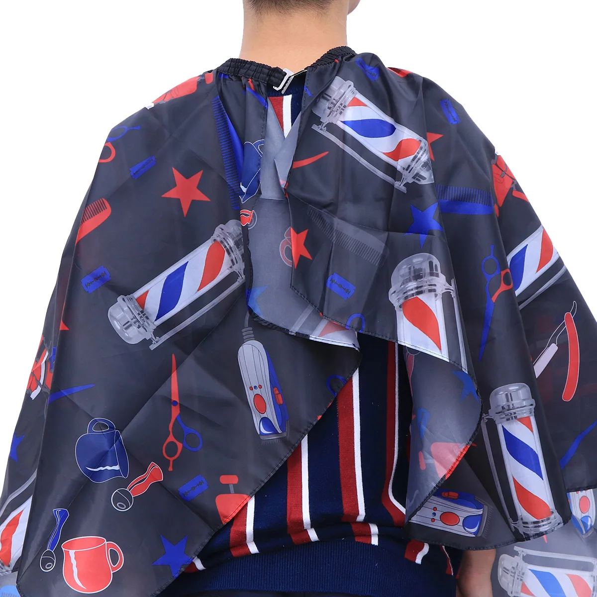 

Hair Cutting Gown Cover Waterproof Lightweight Hair Cape Salon Stylist Apron Hairdressing Cape Non Stick Easy Clean