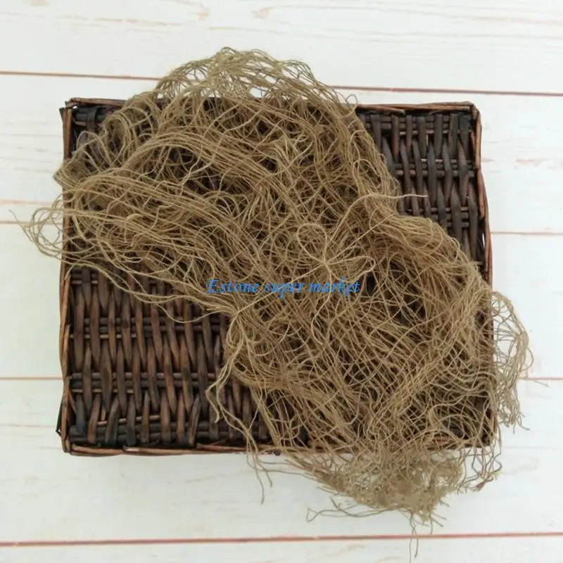 

090B Newborn Photo Blanket Children Baby Photography Blankets Photography Props Jute Big Day Recording Memorize