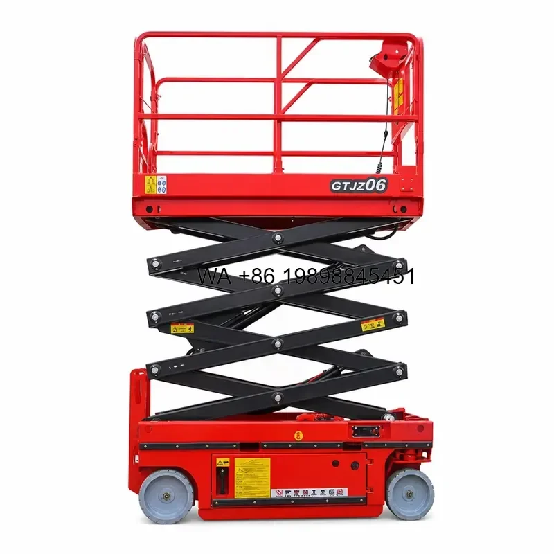 Wmwmnu for 14m Self-Propelled Steel Elevated Orchard Working Platform for Picking Transporting and Pruning