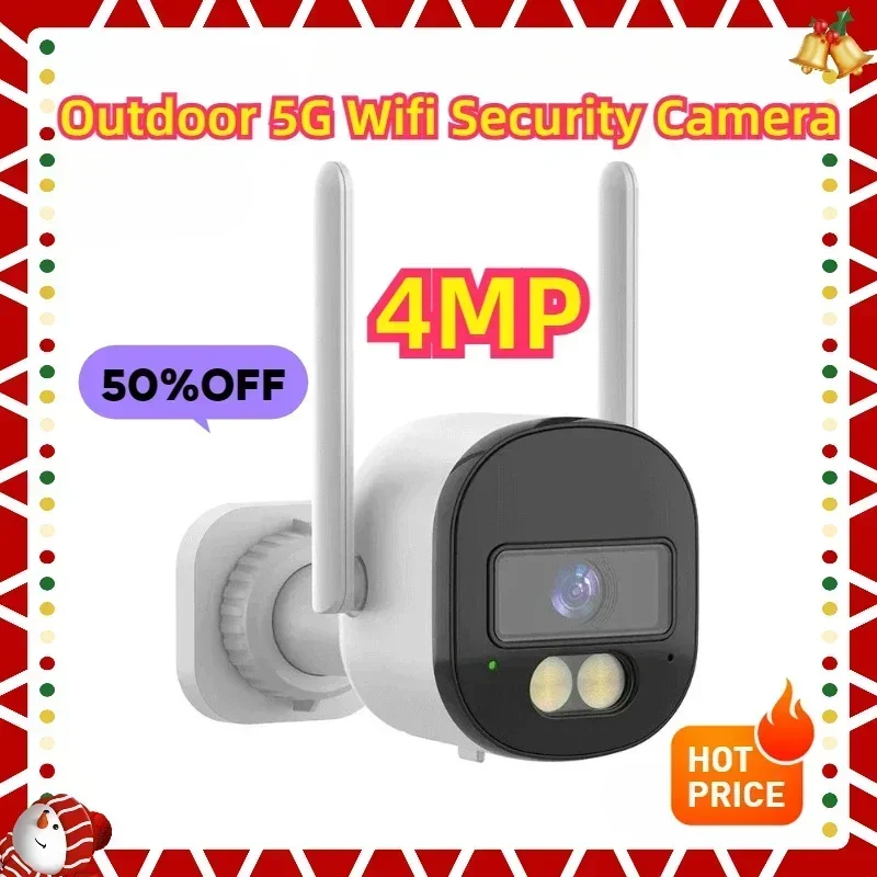 

4MP Outdoor 5G Wifi Security Camera Wireless Segurança Camera Onvif Automatic Tracking Monitoring IP CCTV