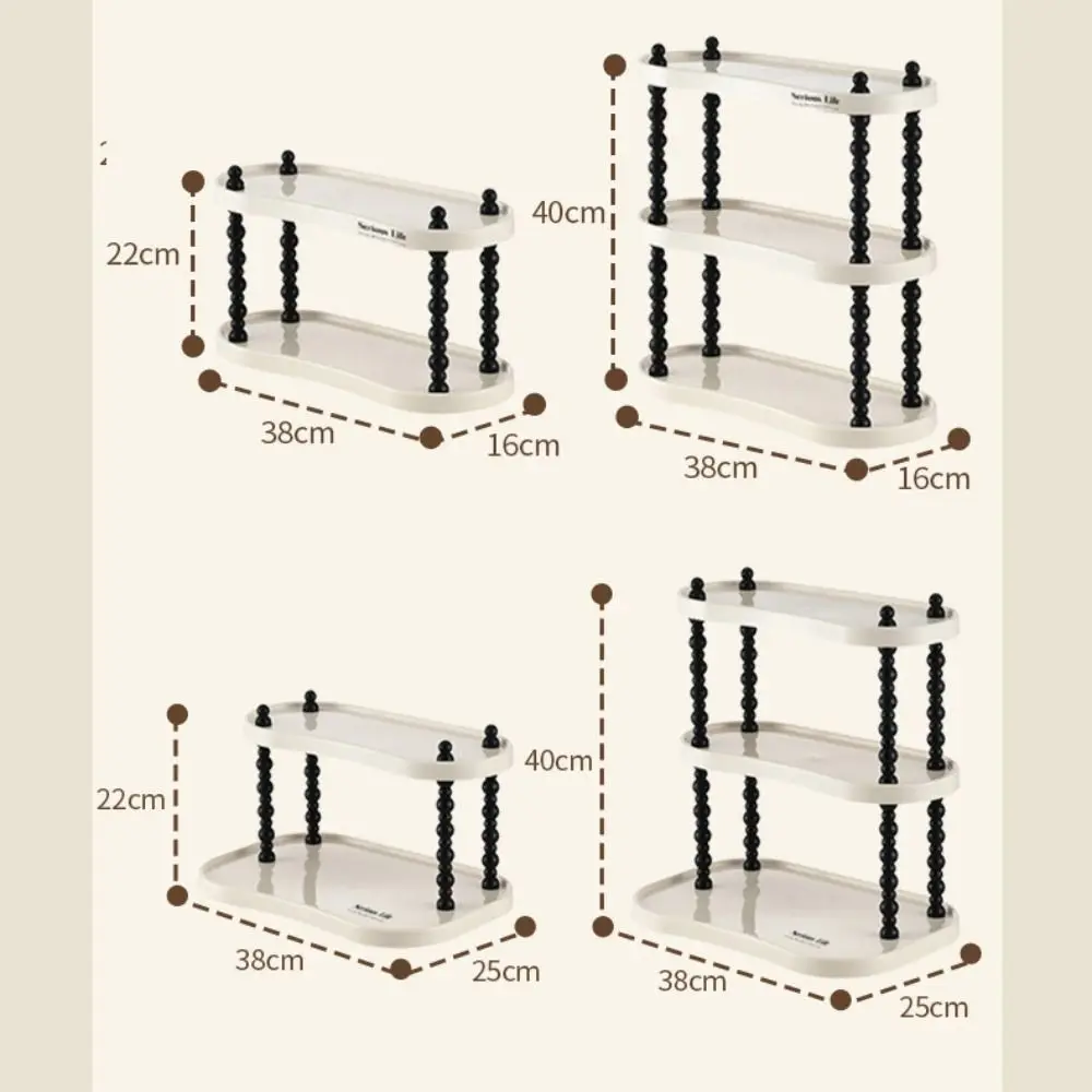 Portaoggetti multifunzionale portaoggetti portaoggetti portabicchieri multistrato rimovibile decorazione della casa portaoggetti da cucina di senso avanzato