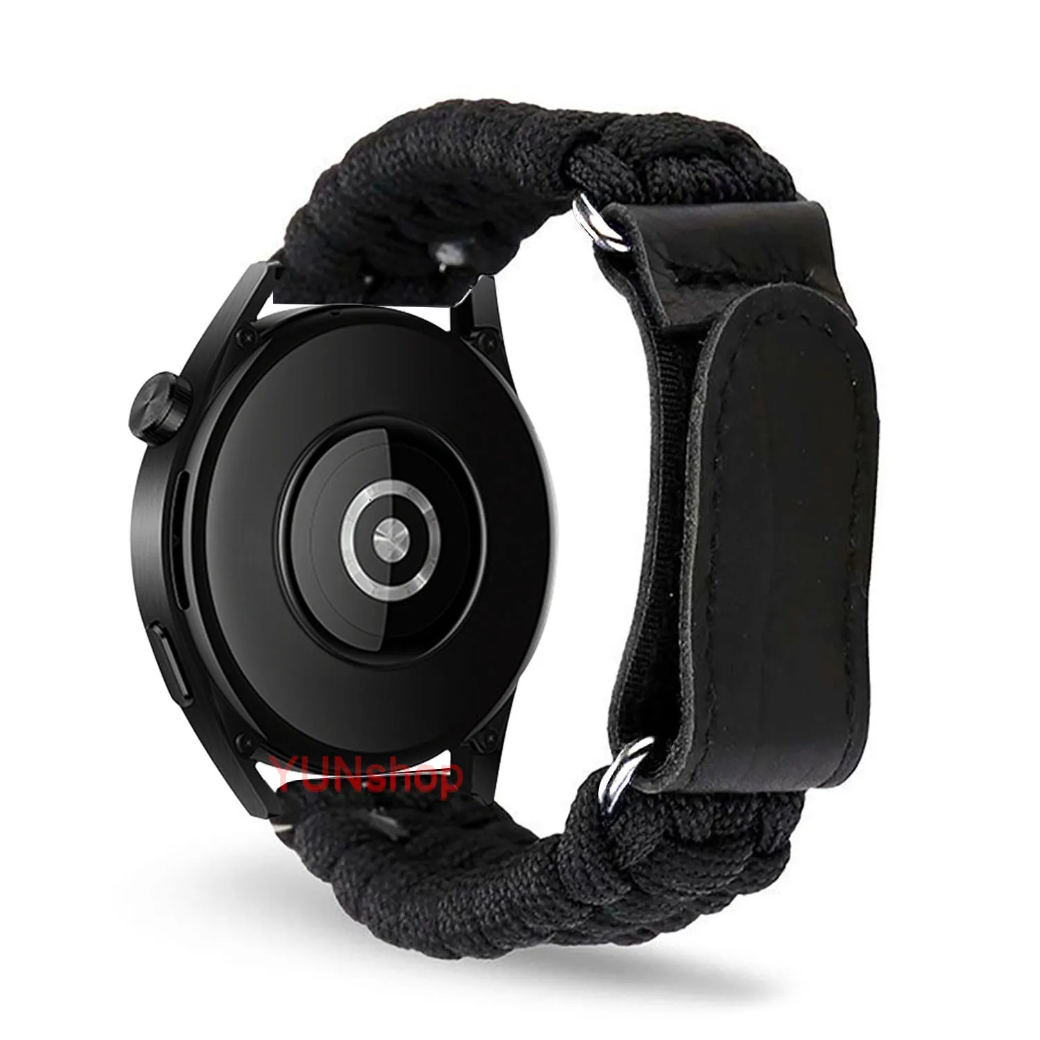 20/22mm band voor Samsung Galaxy Watch 3/4/5 41/45mm 40/44mm 42/46mm verstelbare band voor Huawei GT3 GT 3 GT2 nylon touw armband