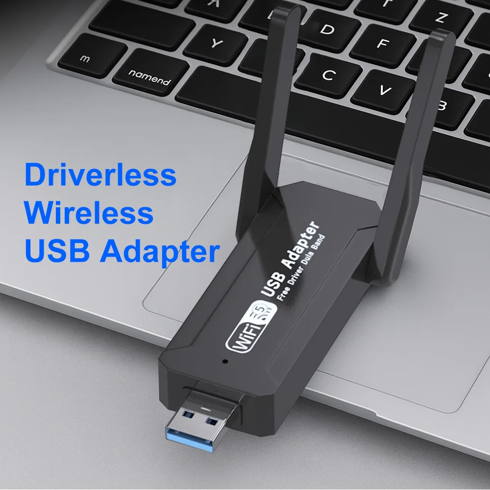 Magecam 1300Mbps USB WiFi محول واي فاي 5 إيثرنت بطاقة الشبكة ثنائي النطاق 5G 2.4G USB3.0 واي فاي دونغل لأجهزة الكمبيوتر المحمول استقبال