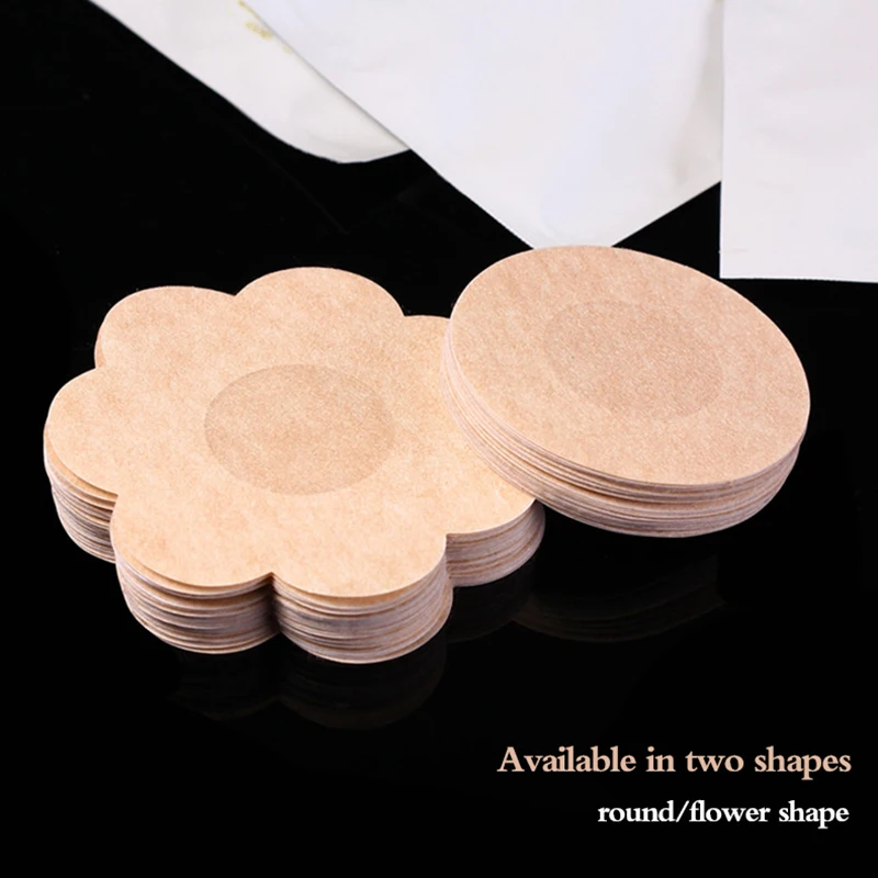 10-pakowa miękka osłona na sutek Jednorazowy płatek kwiatu Seksowny biustonosz Bielizna Bez szwu