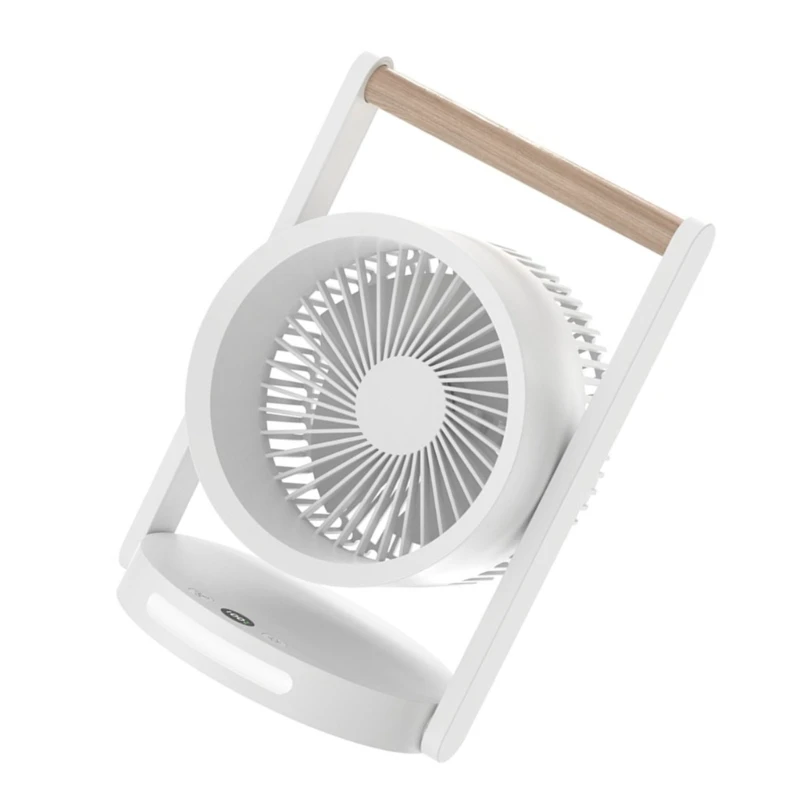 Desktop Fan Small Fan Cooling Fan Table Fan Convenient USB Fan Electric Fan Powerful Desk Fan for Dormitory Office 918D