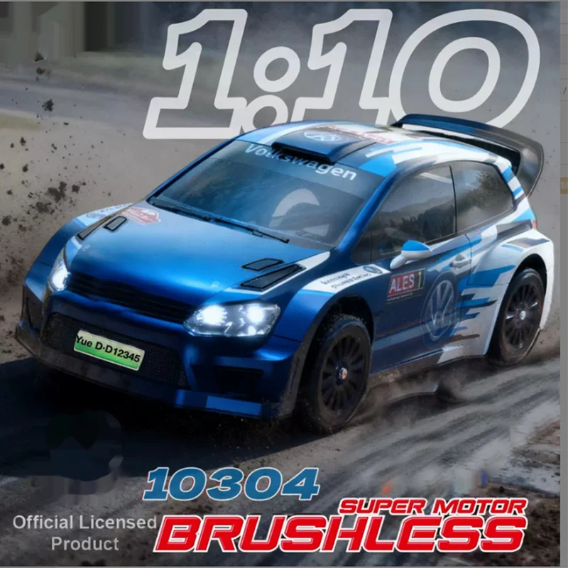

Meijiaxin Hyper Go 1/10 Brushless 10304 Remote Control Car Simulation Model High-Speed Pulling Rc Car Off-Road Vehicle Toy