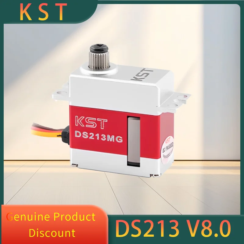 

KST DS213 V8.0 3KG 16g Micro Digital Servo Motor for High Performance RC Gliders