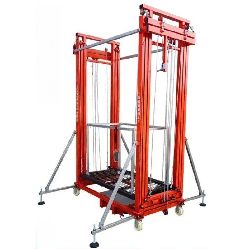 

Wireless Remote-controlled Foldable Electric Scaffolding Lift Mobile Lifting Platform for Construction Sites