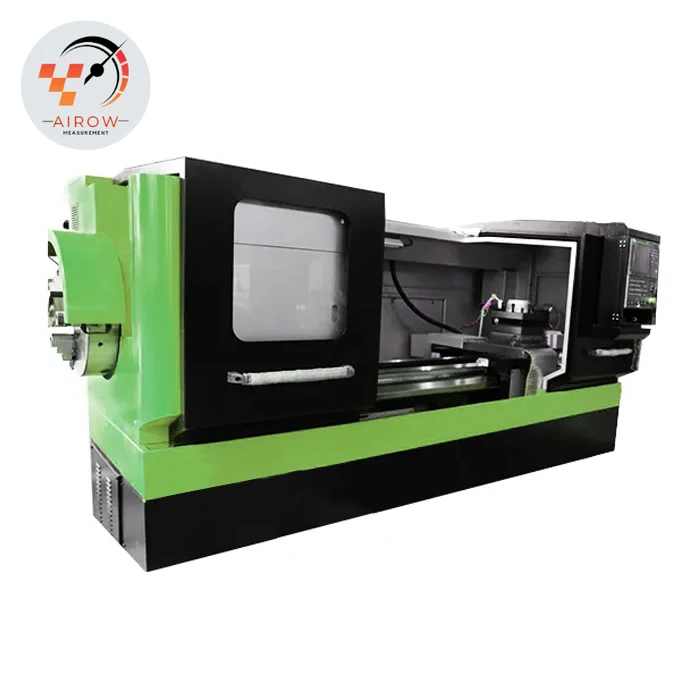 Airow CNC Horizontal Flat Bed Pipe Threading Lathe Qk1319 GSK Control Single Spindle Medium Duty High Performance Big Bore