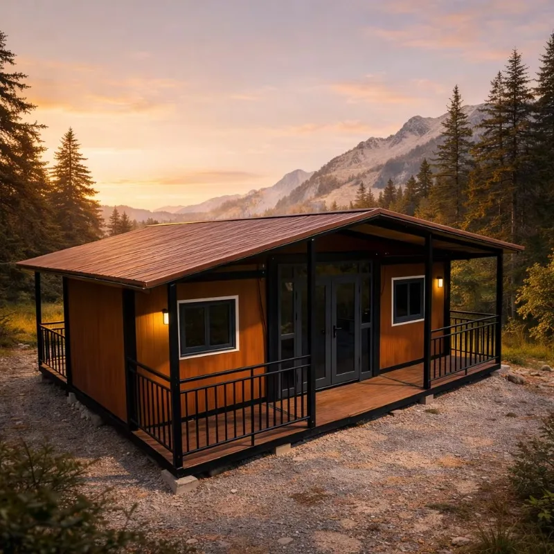 Customized Prefab Modular Garden House Hotels Resorts Containers Home Folding Expandable Container House For 40ft Luxury House O
