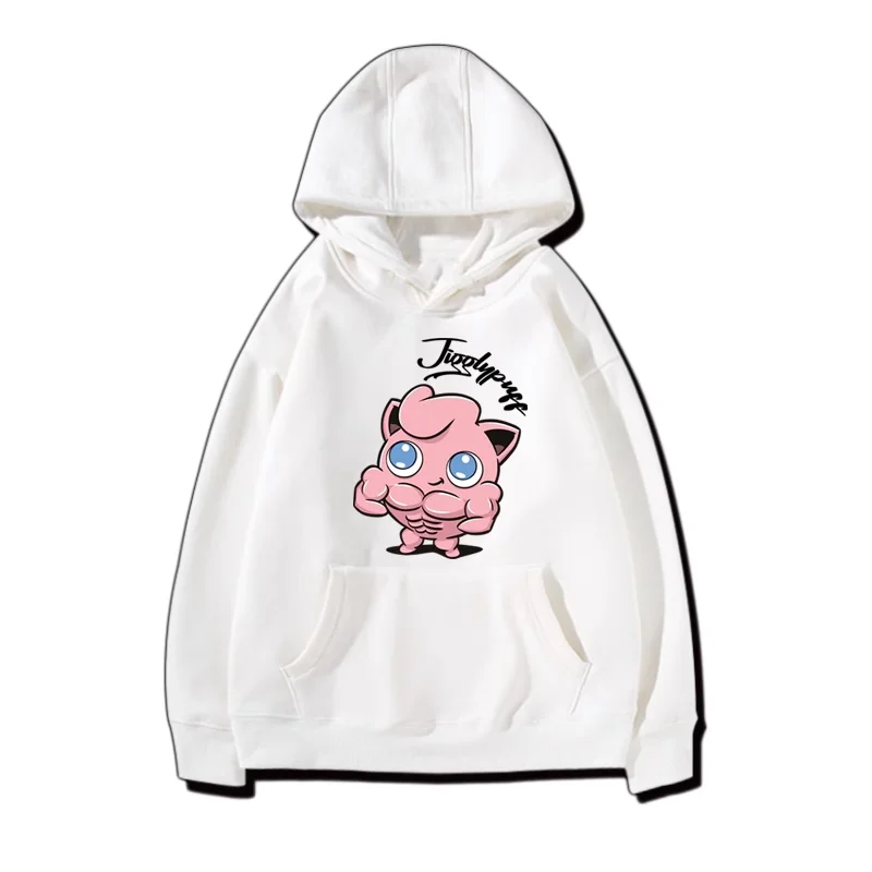 

(Miniso) Pokemon Muscle Chubby Fall/Winter New Women's Fashion Crewneck Comfortable Causal Style Comfortable Y2k Women's Hoodie