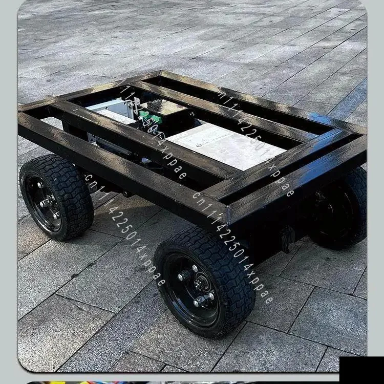 Research Remote Control Chassis – Unmanned Steering Climbing 4WD Platform with Joystick Control for Teaching