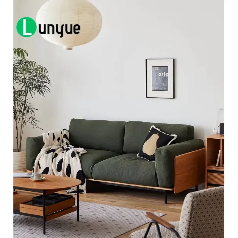 Nordic Modern Modular Sofa European Style Living Room Apartment Furniture Latest Design Comfortable Fabric Sectional Couch