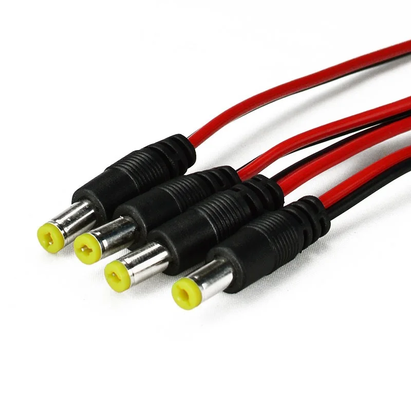 

5pcs 5-24V DC Male Female Plug Extension Connectors Power Cable Adapter Plug Supply 5.5x2.1mm LED Strip Light CCTV Camera