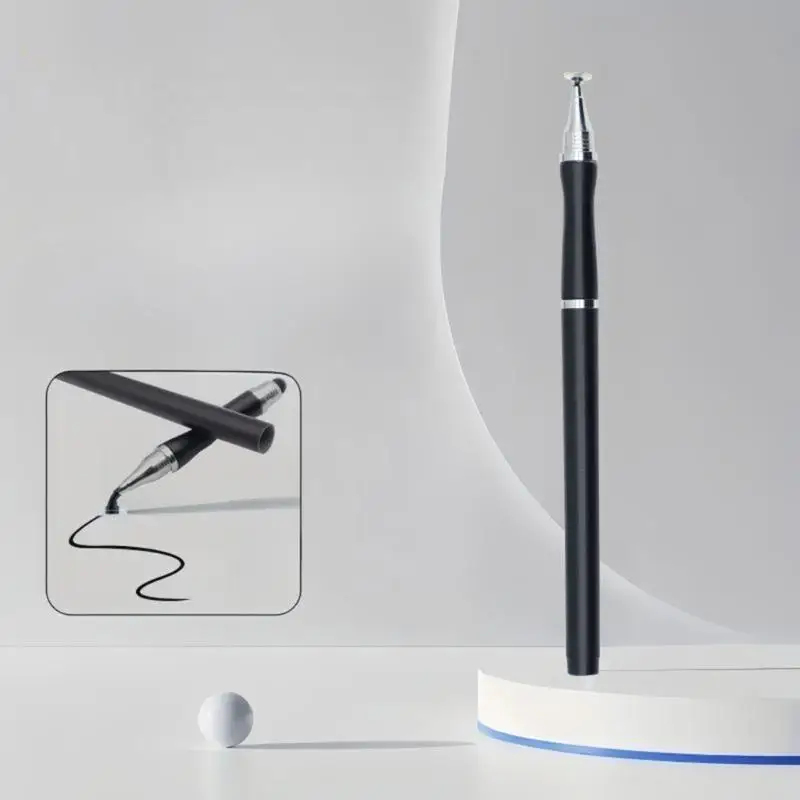 652F محمولة عالية الدقة قلم اللمس للسعة للهواتف الذكية اللوحي 2 في 1 القلم الرقمية الأجهزة الرسم كتابة سلسة