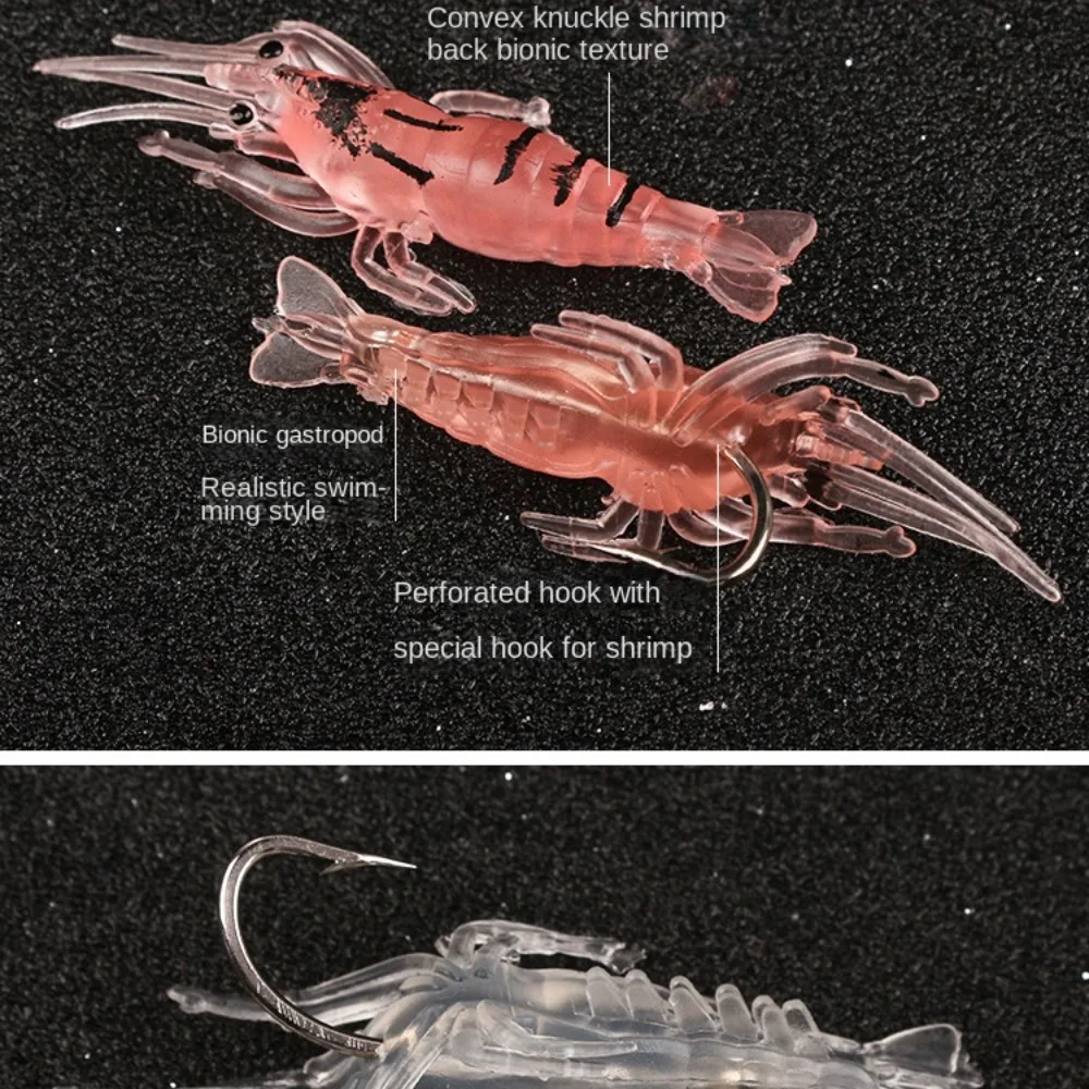 15Pcs New Pvc Shrim…