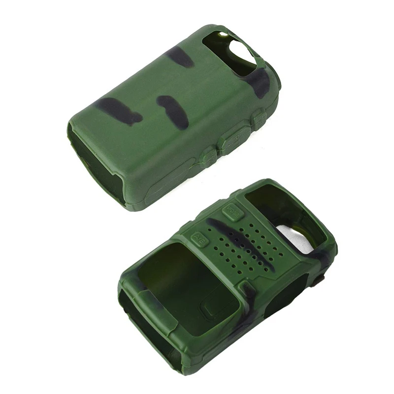 Walkie Talkie Schutzhülle Gummi Soft Case für UV-5R UV-5RA UV-5RB UV-5RC UV-5RE Funkgerät Abdeckung für Radio