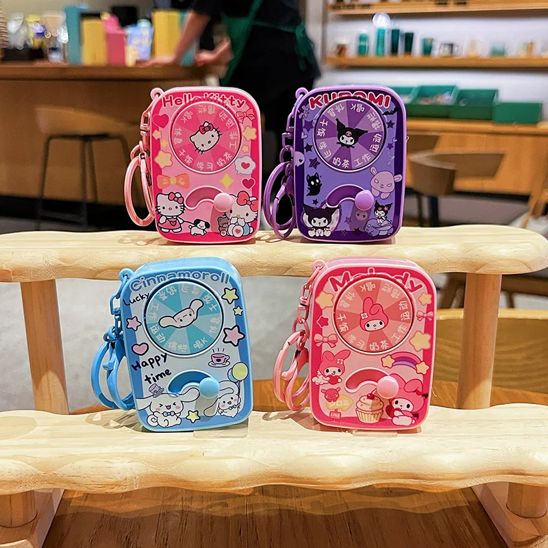 พวงกุญแจซานริโอ้ เฮลโล คิตตี้ ซีรีส์ Turnaround น่ารัก สไตล์ซินนามอโรล สำหรับกระเป๋าเป้แฟชั่น ของขวัญเทศกาล