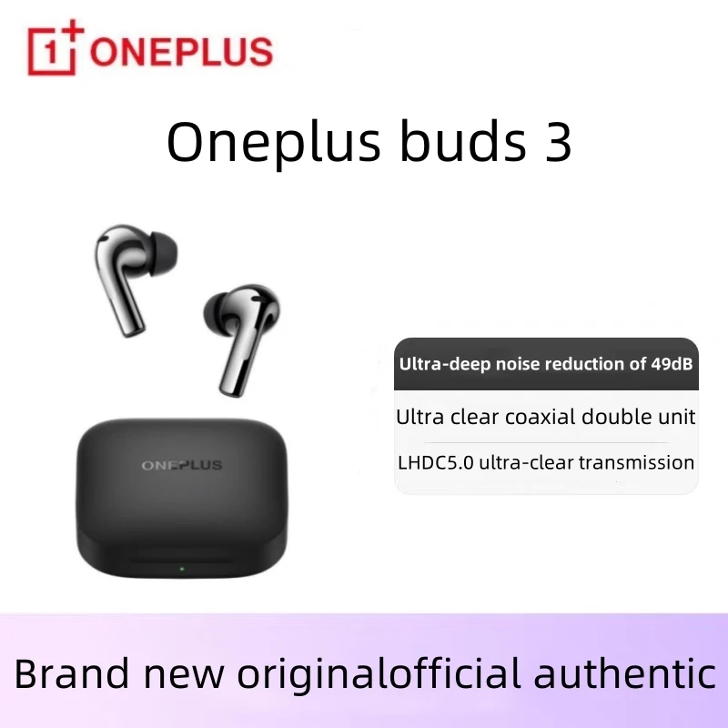 Oneplus buds 3 in-ear Bluetooth headset with long battery life and noise reduction flagship quality authentic.