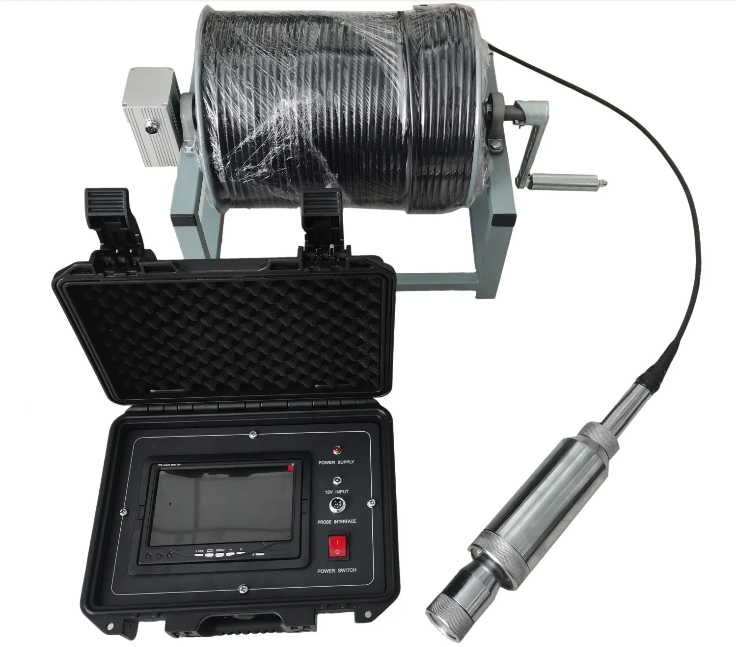 300m Depth Well Camera Simple Model 360 Degrees Deep Well Borehole Inspection Camera Panoramic Well Camera