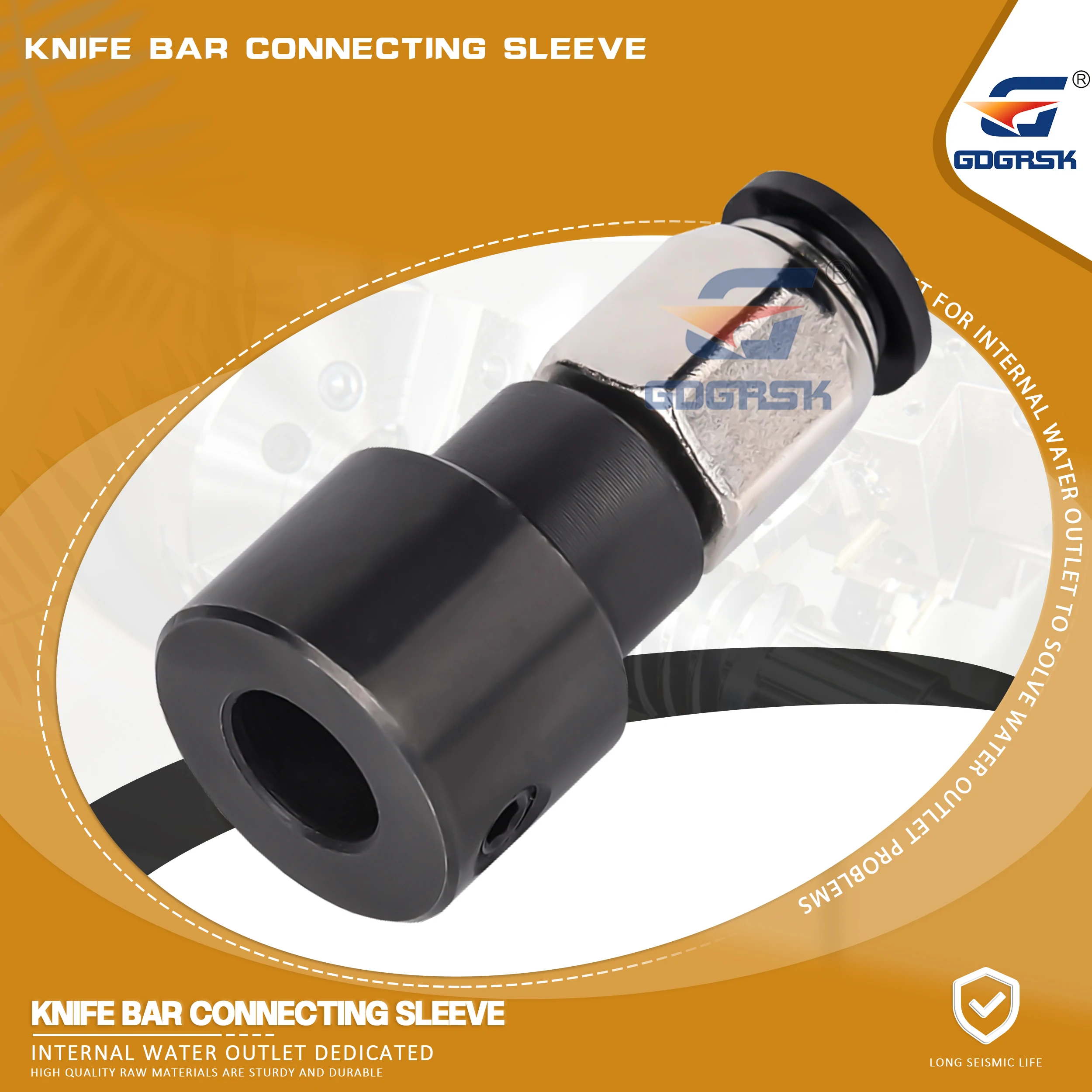 Lnternally Cooled Tungsten Steel Car Internally Cooled Tools Interface Conversion Joint ICJ05-25 Internal Water Outlet Fitting