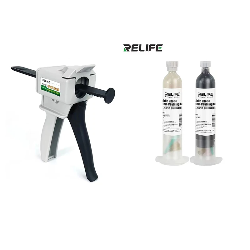 RELIFE RL-035B Phone Caulking Glue for Curved Flat Screen Adhensive Use With Dispenser Universal Rear Cover Border Glue