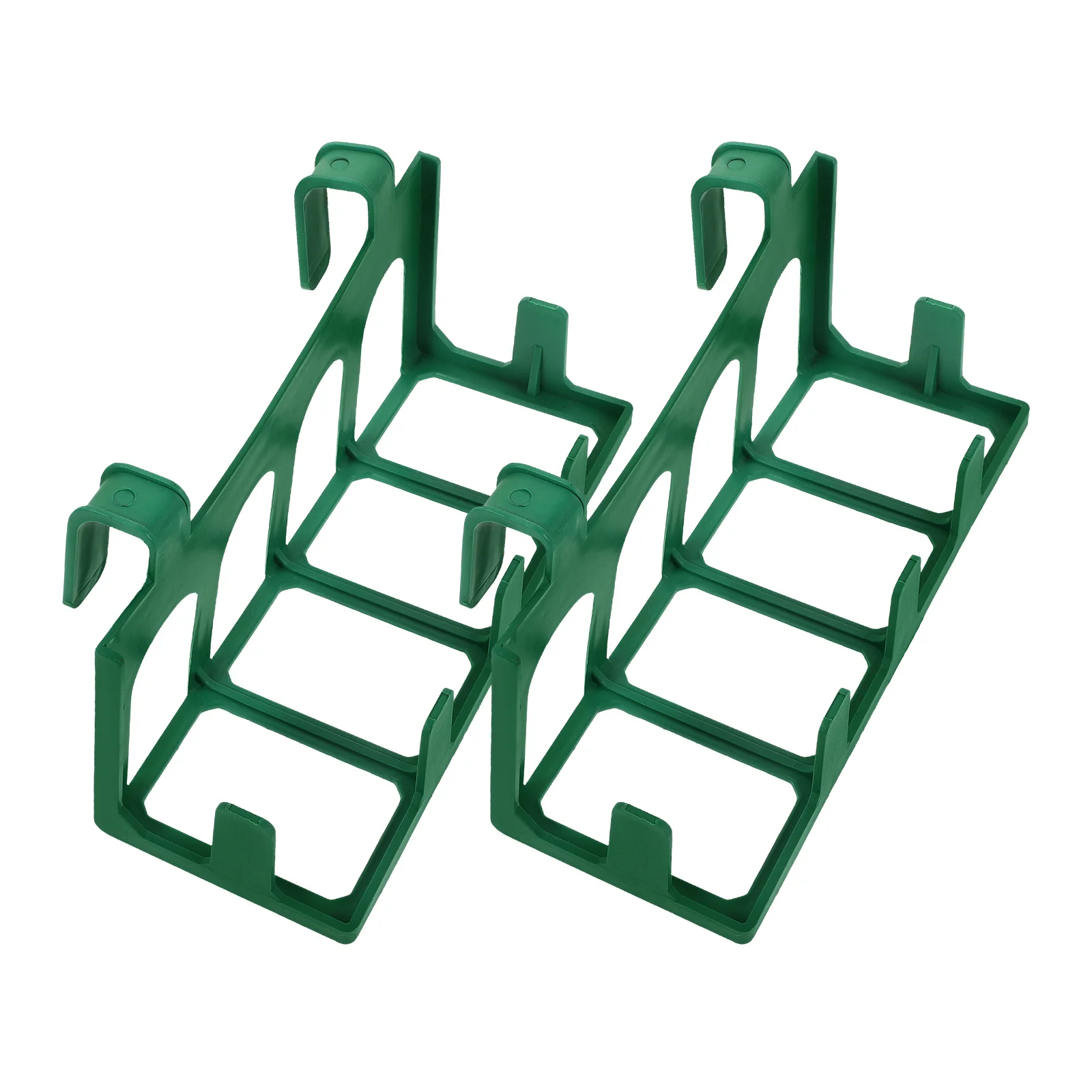 

2pcs Podium Flower Stand Flower Basket Holder Multi-functional Lightweight Foldable Design Wall Hanging Vertical for Balcony