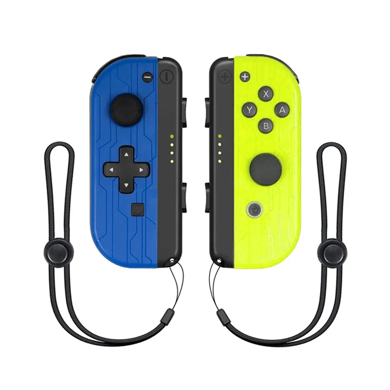 Wireless Joystick For Switch Controller 6 Axis Gyro Gamepad with Straps Wake-up Funct for Switch Control J-C Gamepad