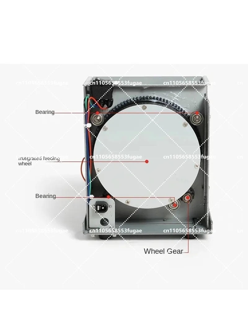 220V Automatic Screw Feeder Distributor Machine - Screw Arranging Conveyor Sorting System for Efficient Hardware Assembly
