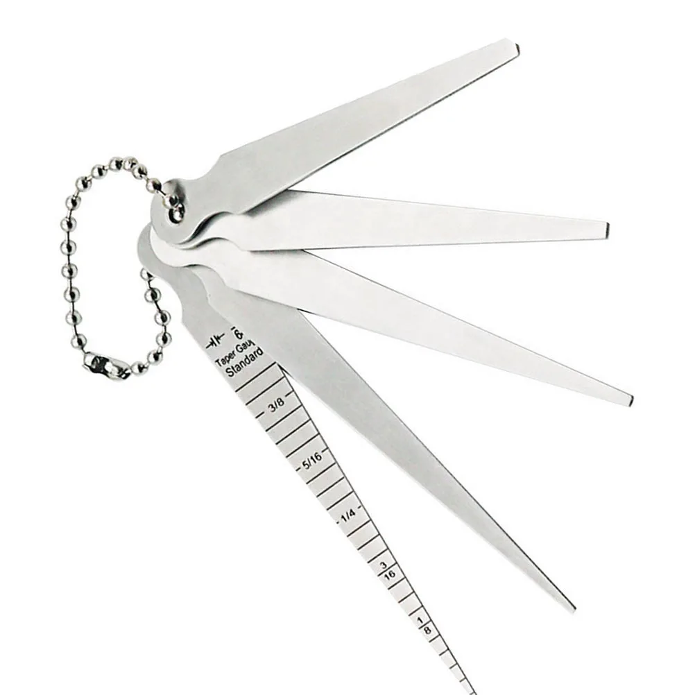 

Stainless Steel Taper Gauge 1-10Mm High Precision Welding Gauge Smooth Polished Bright Clean No Burr Easy Carry Electronic