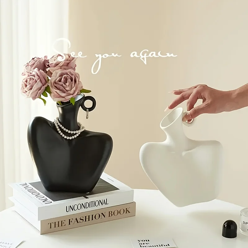 

Элегантная подставка для шеи, подходящая для хранения ожерелий, сережек, подвесок и других настольных ваз и украшений.