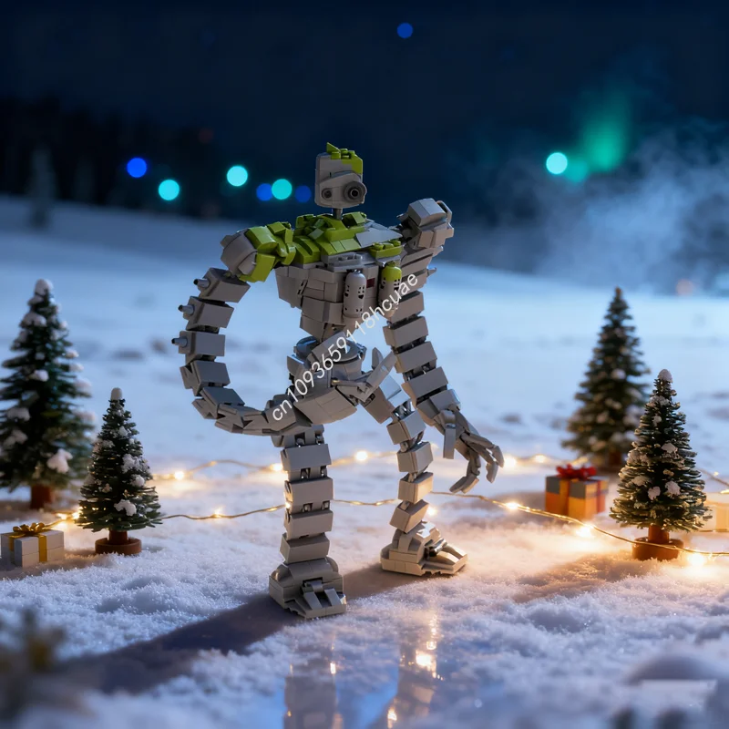 

1126 шт. MOC робот лапатанга, модель строительных блоков, строительные блоки, сделай сам, креативная идея, игрушки, кирпич, детский рождественский подарок на день рождения