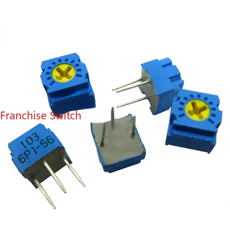 10PCSPrecision Potentiometers Gf 063p-1k, 2k, 5k, 10k, 20k,  Are In Stock.