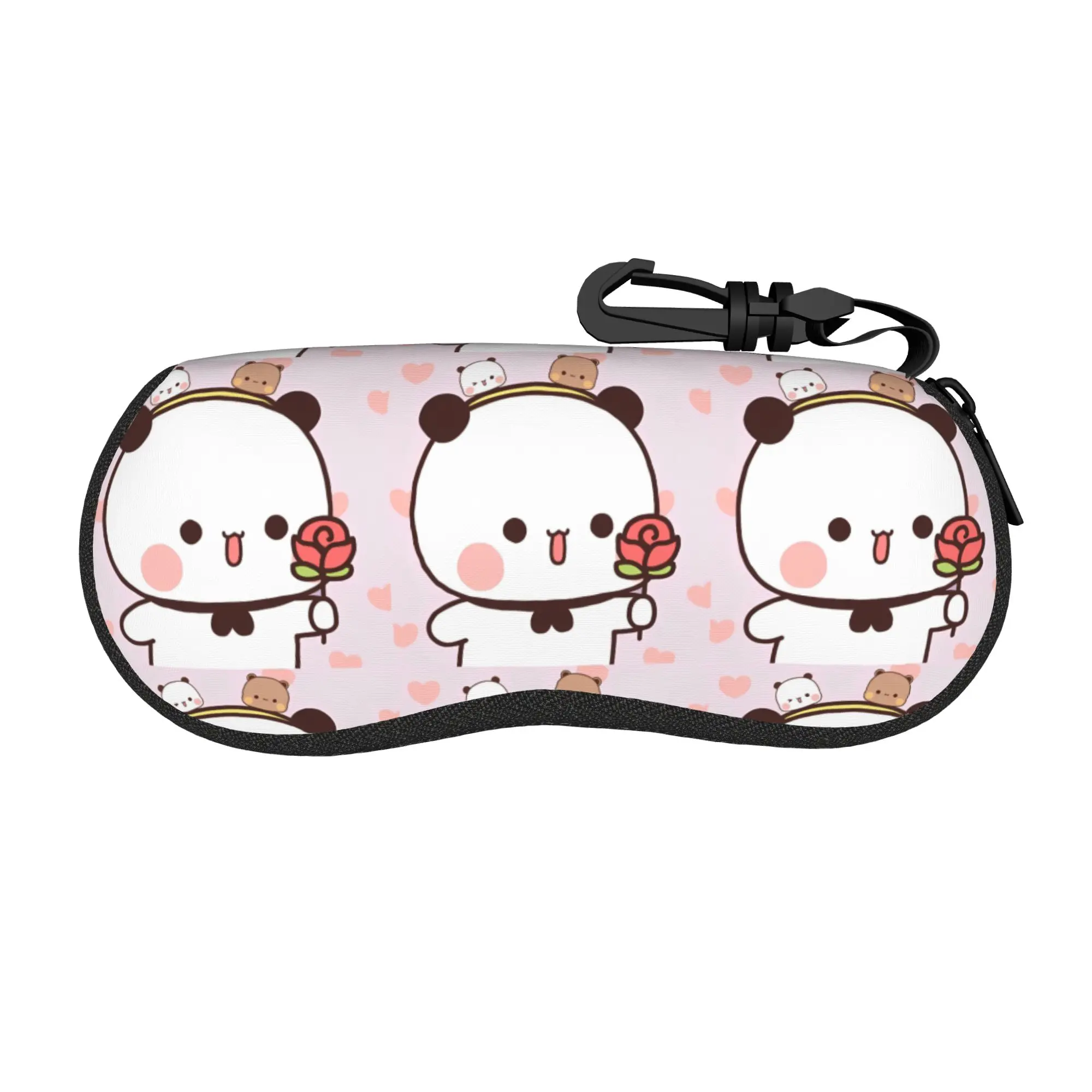 Bubu Dudu bear and panda Glasses Case Cover  Convenient Sunglasses Pouch For Men Women Eyewear Storage Original Eyeglass Cases