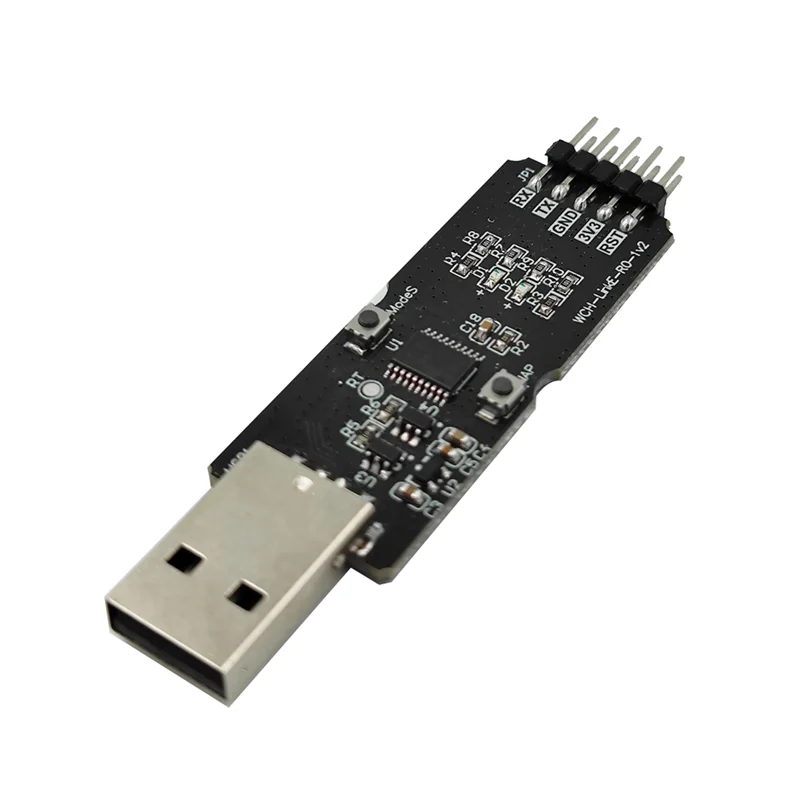 Well Made-WCH Linke CH32V003 EVT MCU Загрузка Отладчик RISC-V Архитектура Интерфейс MCU/SWD ARM Чип 1 последовательный порт к USB-кану