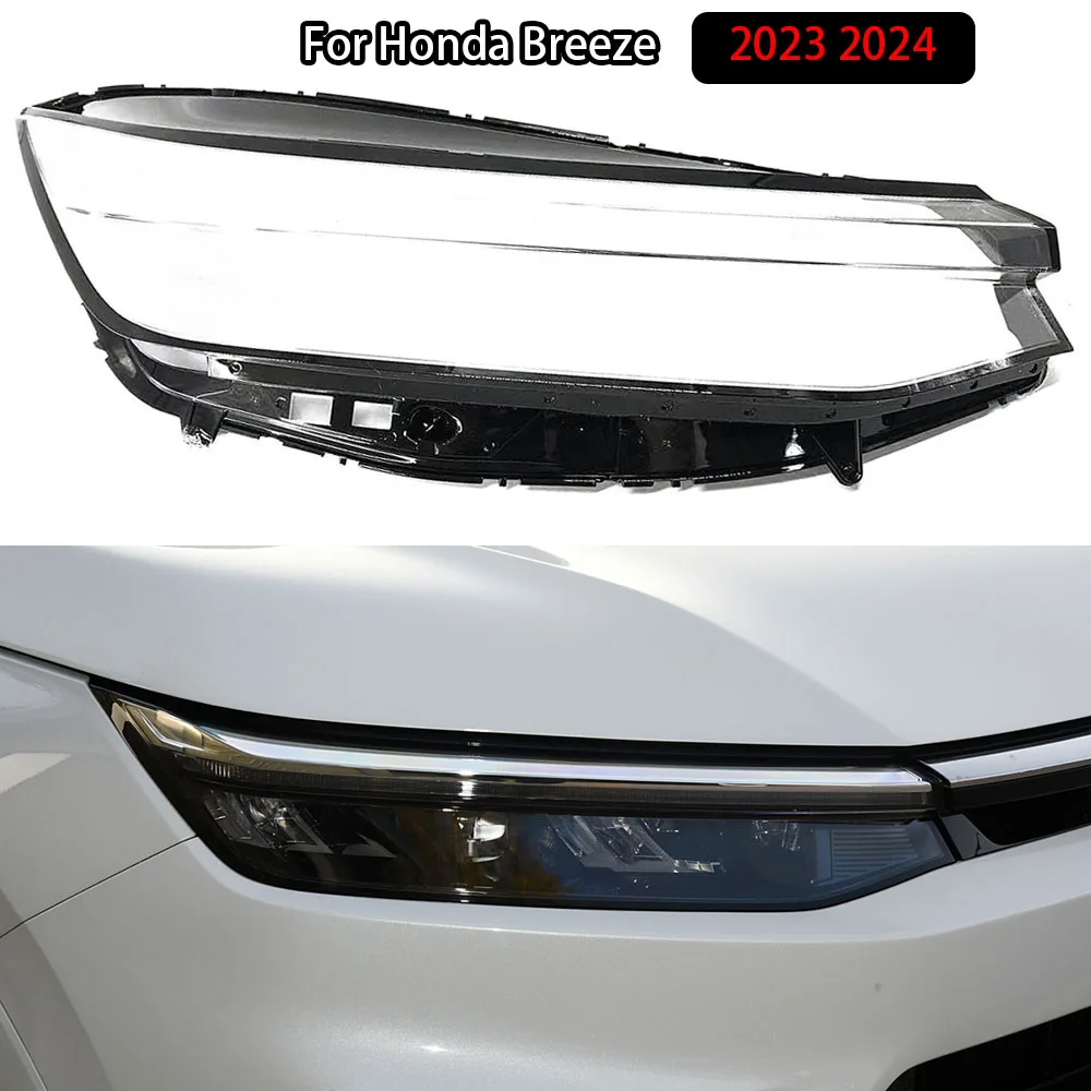 

For Honda Breeze 2023 2024 Headlamp Cover Headlight Shell Transparent Lens Plexiglass Replace Original Lampshade