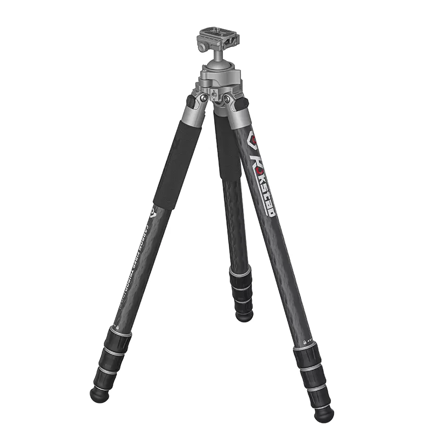 Vector Flci-G1 Carbon Fiber Tripod Heavy Duty Shooting Tripod W/ Integrated Ball Head Rifle Scope Camera Hunting Long Range