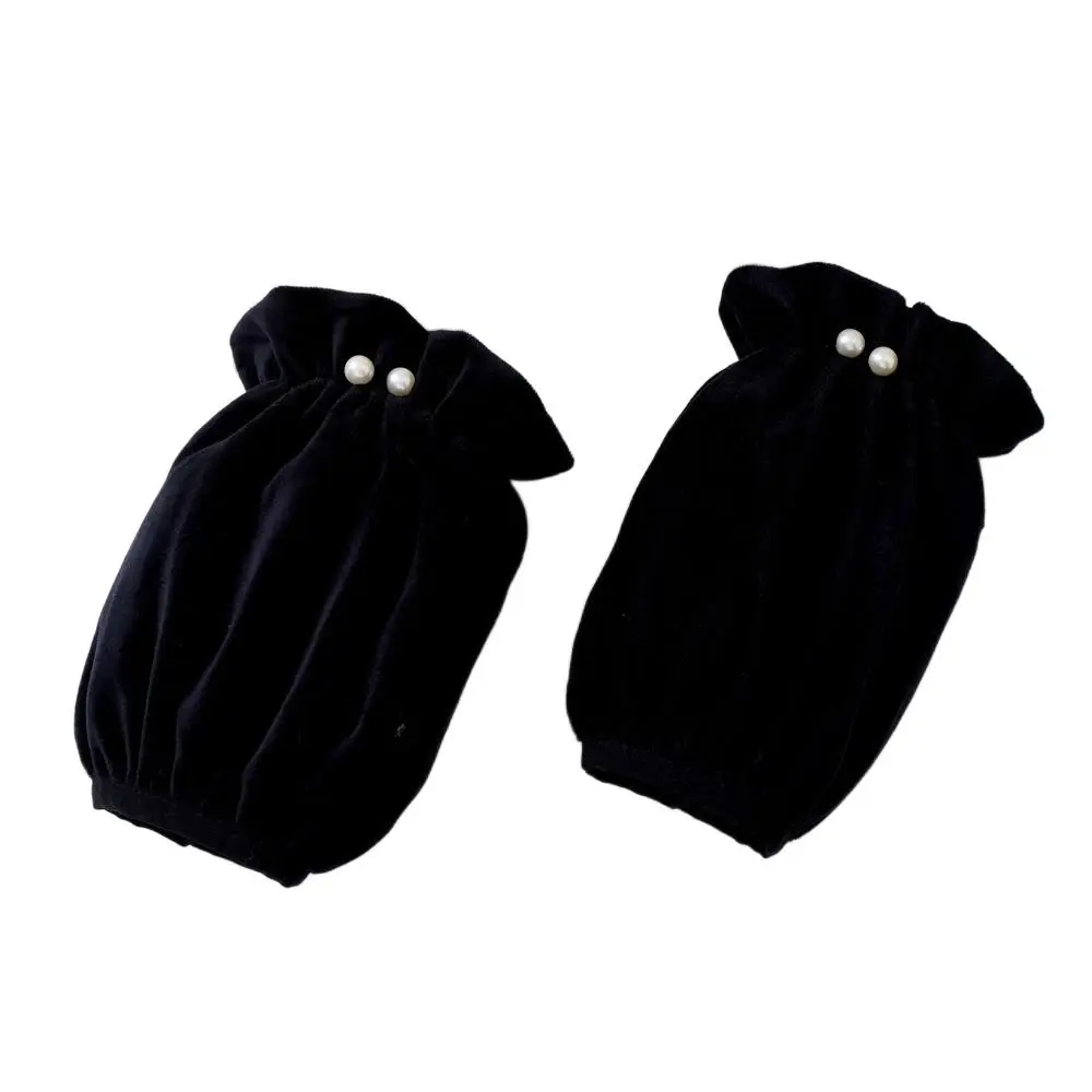 

Модные защитные рукава от загрязнений, однотонные, эластичные, грязеотталкивающие, защитные манжеты для рук, зимние