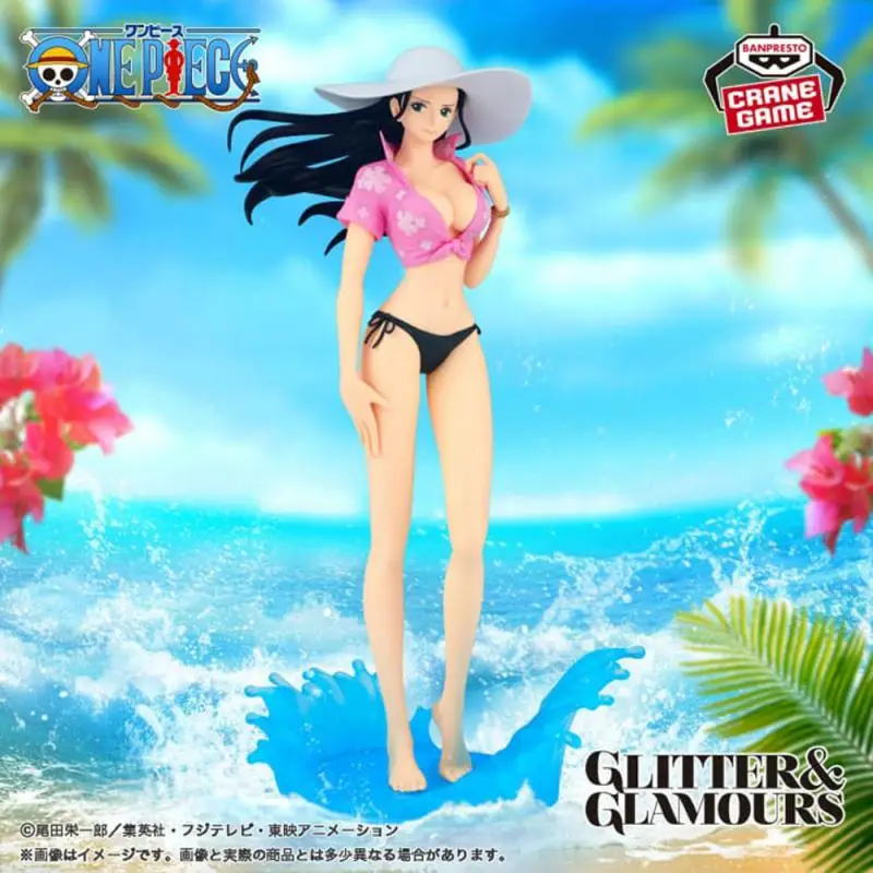 Origineel Op Voorraad Banpresto Glitter & Glamours Splash Stijl Een Stuk Nami Nico Robin Anime Figuur Model Boxed Speelgoed gift Echt