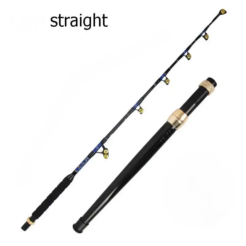 ZZ315 1.65m 1.7m 1.8m Straight Deep Sea Trolling Fishing Rod Safe Load 50-130lbs. 200-300lbs. Tip Dia. 7-10.5mm