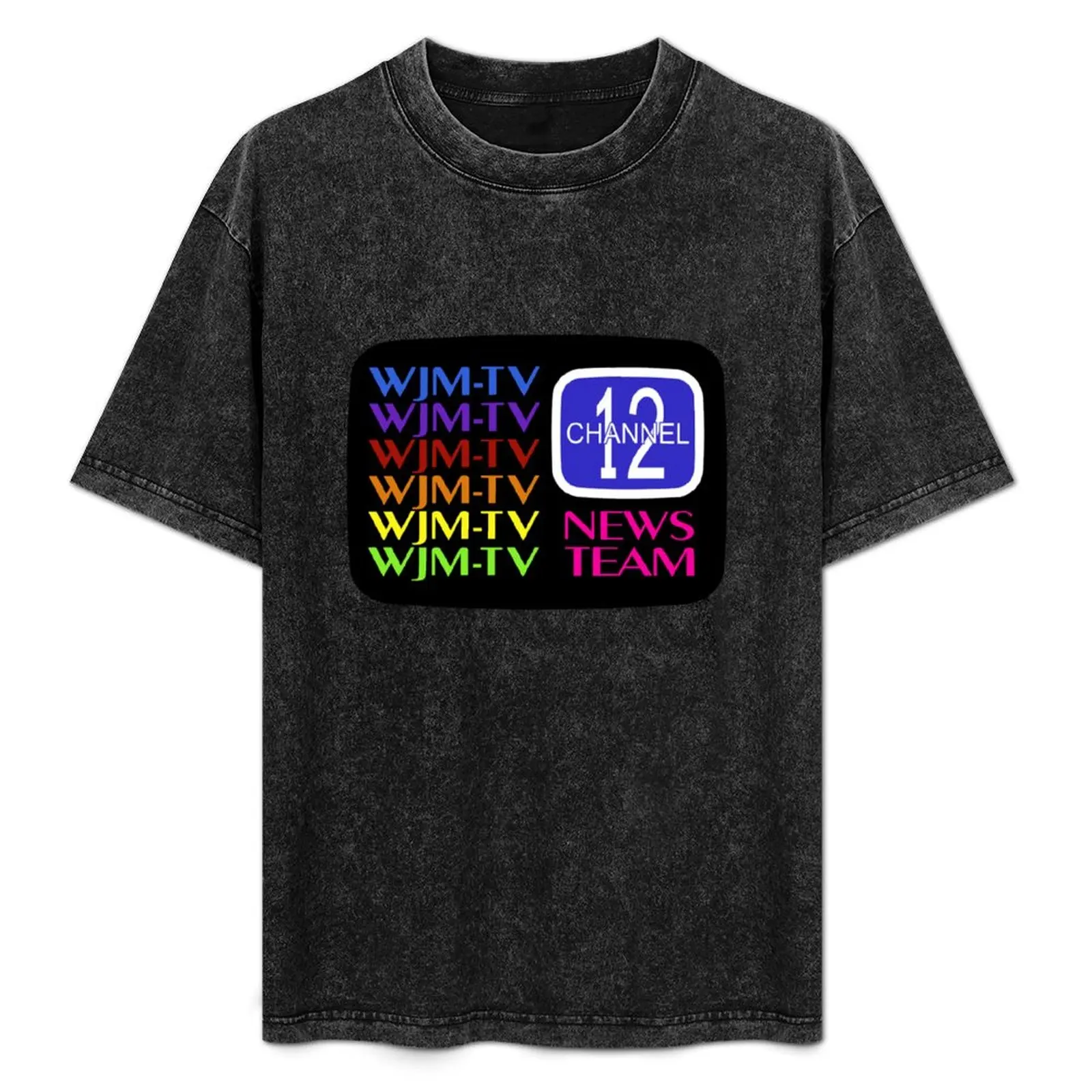 

WJM-TV, Mary Tyler Moore Classic T-Shirt Casual Loose Fit Summer Tee Shirt