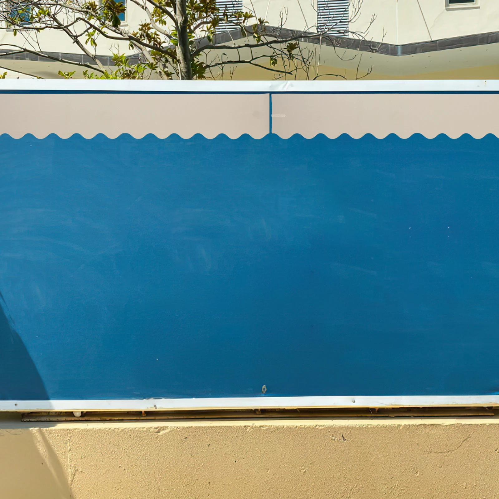 

2 Rolls Scalloped Bulletin Board Border Paper Decorative Trim For Classroom Blackboard Window Door Decoration Removable